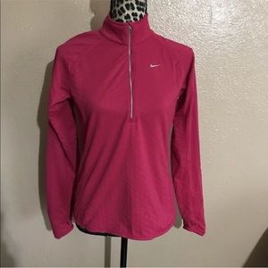 Nike DriFit Womens Medium 3/4 Zip Pullover Sweater